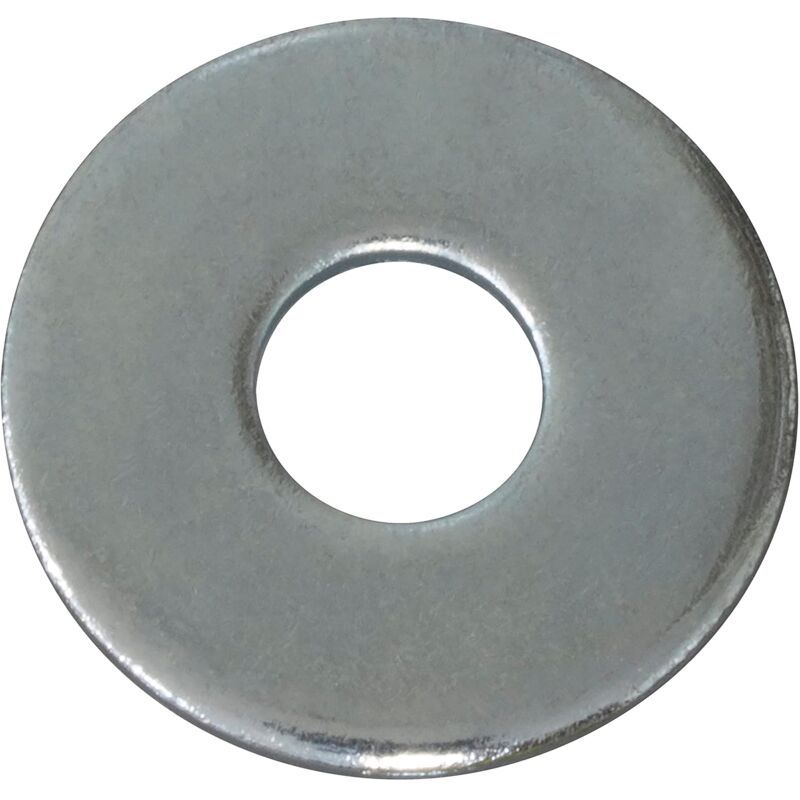 C62085 - Pack Of 20 Large Flat Washers - M8X24Mm H 2Mm - Zinc Plated Steel Din9021 V1188-MS-227-0920