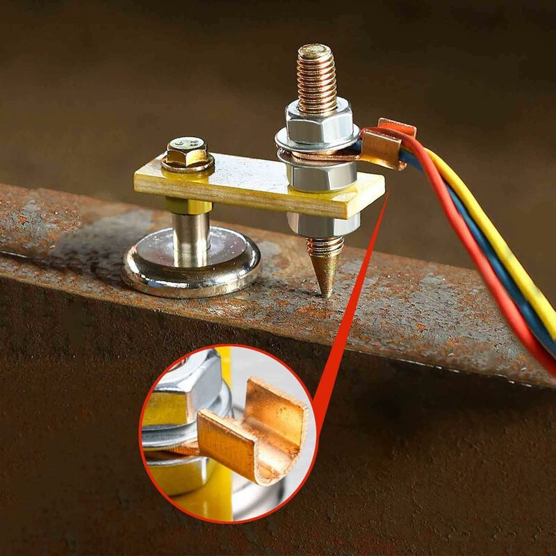 Welding Magnet Head, Welding Accessories Tool Welding Accessories Magnetic Ground Clamp For Welding V1188-MS-227-0923