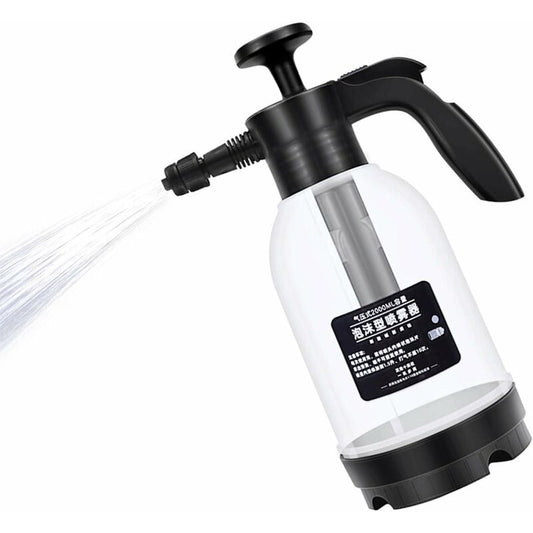 2L Pressure Sprayer, Car Hand Pump Foam Cannon, Portable Pressurized Water Mist Sprayer, Car Snow Foam Lance V1188-MS-227-0926