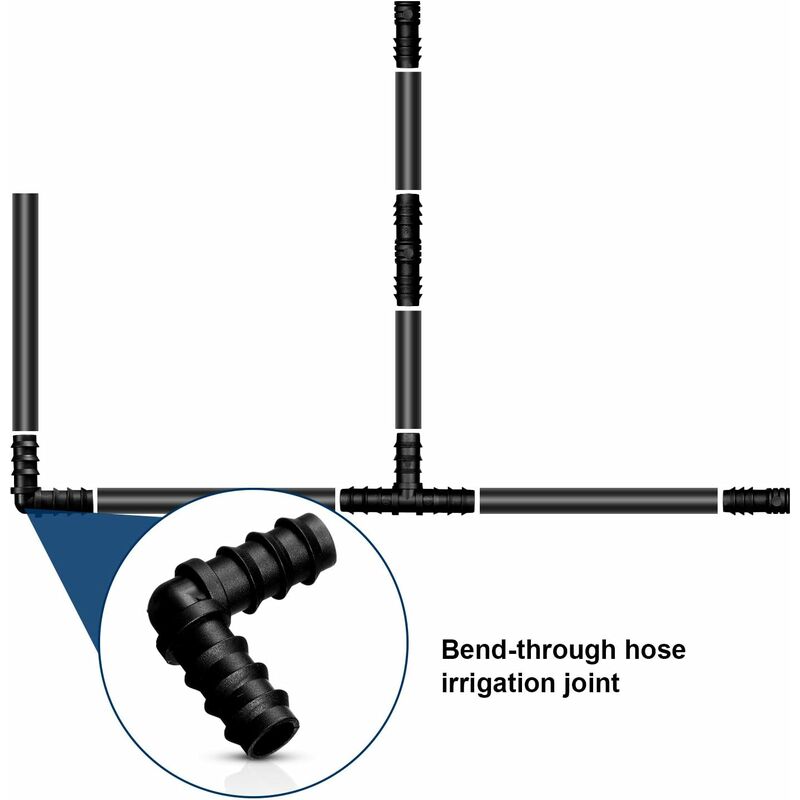 Maitys Pipe Connectors For 16Mm Irrigation System (Elbow) V1188-MS-227-0939
