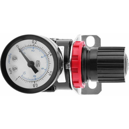 1 pcs Air Pressure Regulator Ar2000 G1/4 Pneumatic Control Compressor With Gauge V1188-MS-227-0947