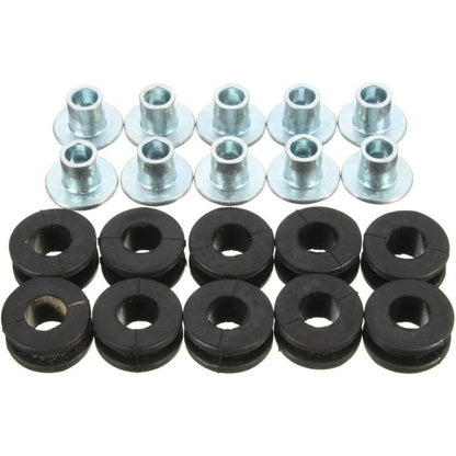 10 pcs Motorcycle Rubber Grommet Bolt For Honda/Yamaha/Suzuki/Kawasaki Fairings V1188-MS-227-0960