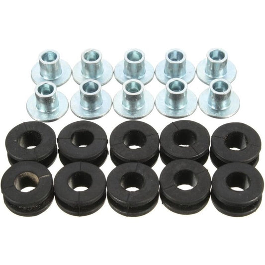 10 pcs Motorcycle Rubber Grommet Bolt For Honda/Yamaha/Suzuki/Kawasaki Fairings V1188-MS-227-0960