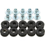 10 pcs Motorcycle Rubber Grommet Bolt For Honda/Yamaha/Suzuki/Kawasaki Fairings V1188-MS-227-0960
