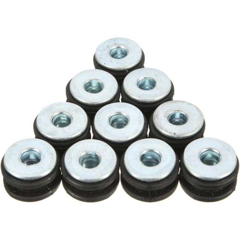 10 pcs Motorcycle Rubber Grommet Bolt For Honda/Yamaha/Suzuki/Kawasaki Fairings V1188-MS-227-0960