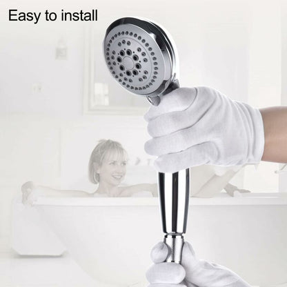 Shower Hose, 2M Stainless Steel Shower Hose, Universal Shower Hose, Universal Threaded Connector (G1/2 Inch) V1188-MS-227-0963