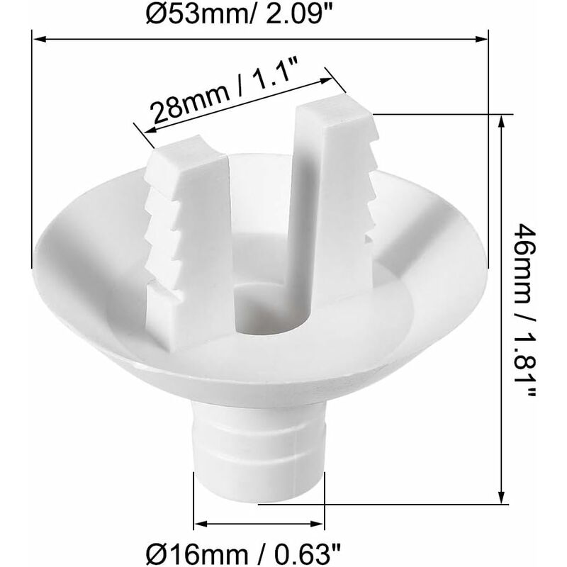 Air Conditioning Drainage Hose Connector Elbow Fitting For Mini-Split Units And Window Ac Unit Parts 28Mm 1 V1188-MS-227-0973