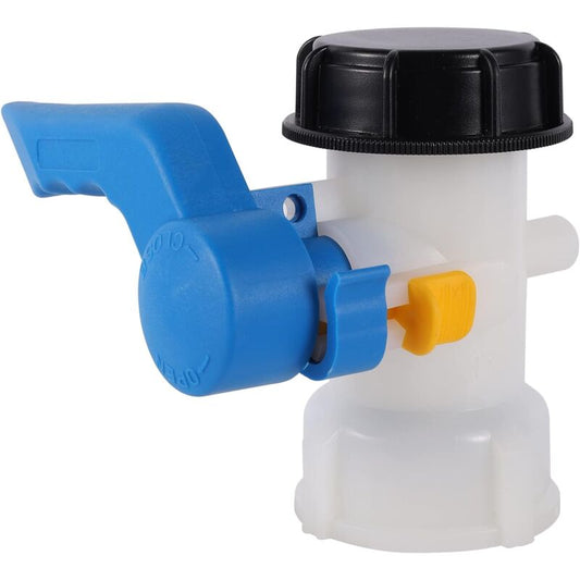 Ibc Adapter 50Mm To 62Mm 1000L Tank Valve Plastic, 1000 Liter Tank Connector For Rainwater Tank, Container V1188-MS-227-0975