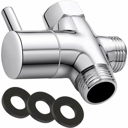3-Way Valve G1/2", Solid Brass 3-Way Valve, Hand Shower Set, Universal Accessories V1188-MS-227-0979