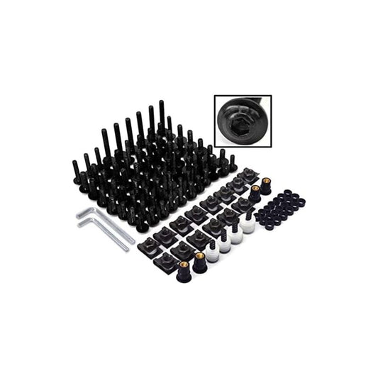 Motorcycle Fairing Screws,Universal Motorcycle Bodywork Screws Fairing Kits Bolts Aluminum Alloy For Most V1188-MS-227-0985