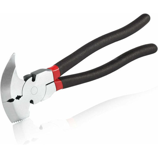 10.5" Fence Pliers - Solid Joint Pliers - Fence Pliers - Heavy Duty Fence Pliers - Multi-Tool For Fencing - V1188-MS-227-0986