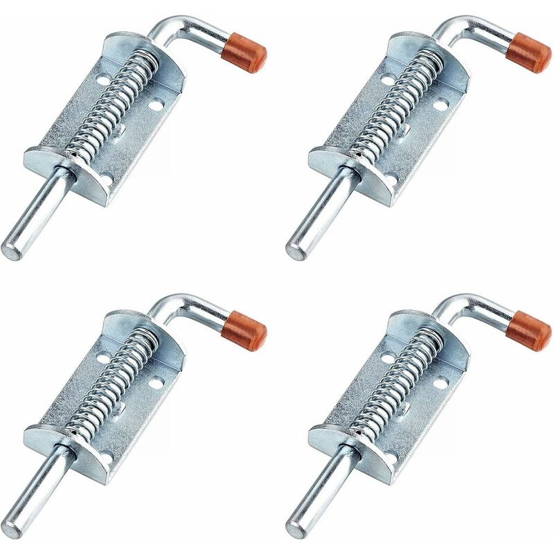 4 pcs Trailer Modification Accessories Zipper Pull 10Mm Thick Trailer Handle Spring Buckle Utv Trailer Lock V1188-MS-227-0990