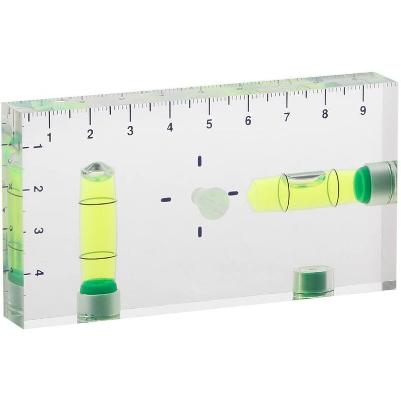 Mini High Precision Two-Direction Transparent Magnetic Spirit Level V1188-MS-227-0994