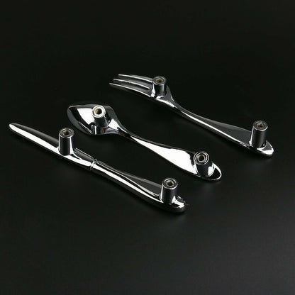 3 pcs Knife Spoon Fork Kitchen Cabinet Drawer Cupboard Pull Sleeve Knobs V1188-MS-227-0995