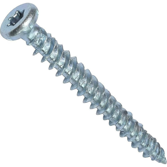 Pack Of 100 Direct Anchor Screws For Concrete 7.5X62Mm Countersunk Head Conical - With Star Recess T30 - V1188-MS-227-0997
