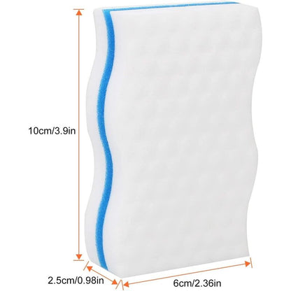Magic Sponges, 24 pcs Extra Thick Melamine Cleaning Sponge - Magic Eraser For Bathroom, Pool, Kitchen, Floor, V1188-MS-227-0998
