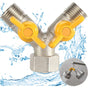 1/2" Switch Valve, Y-Shaped Three-Way Valve With Shut-Off Valve, Shower Head, Shower Arm, Washing Machine V1188-MS-227-1007