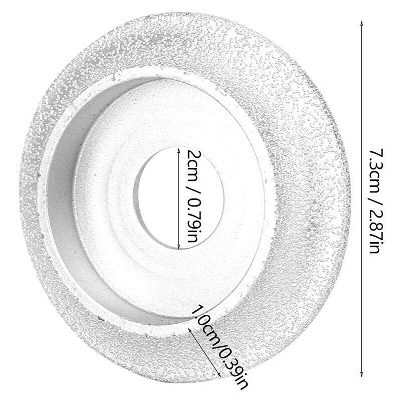 Grinding Wheel For Angle Grinders Brazed Diamond Grinding France Abrasive Grinding Wheel Disc Wet And Dry V1188-MS-227-1011