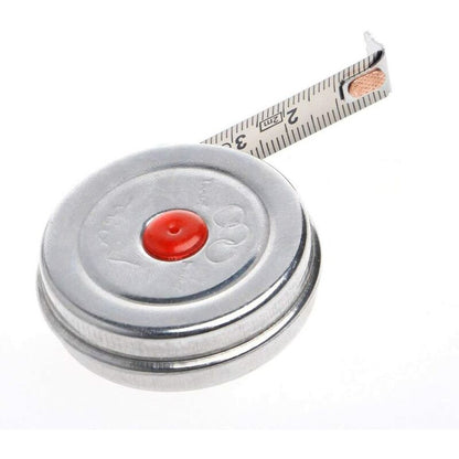 2M Mini Metric Stainless Steel Retractable Tape Measure For Office, Premium Quality Metric V1188-MS-227-1012