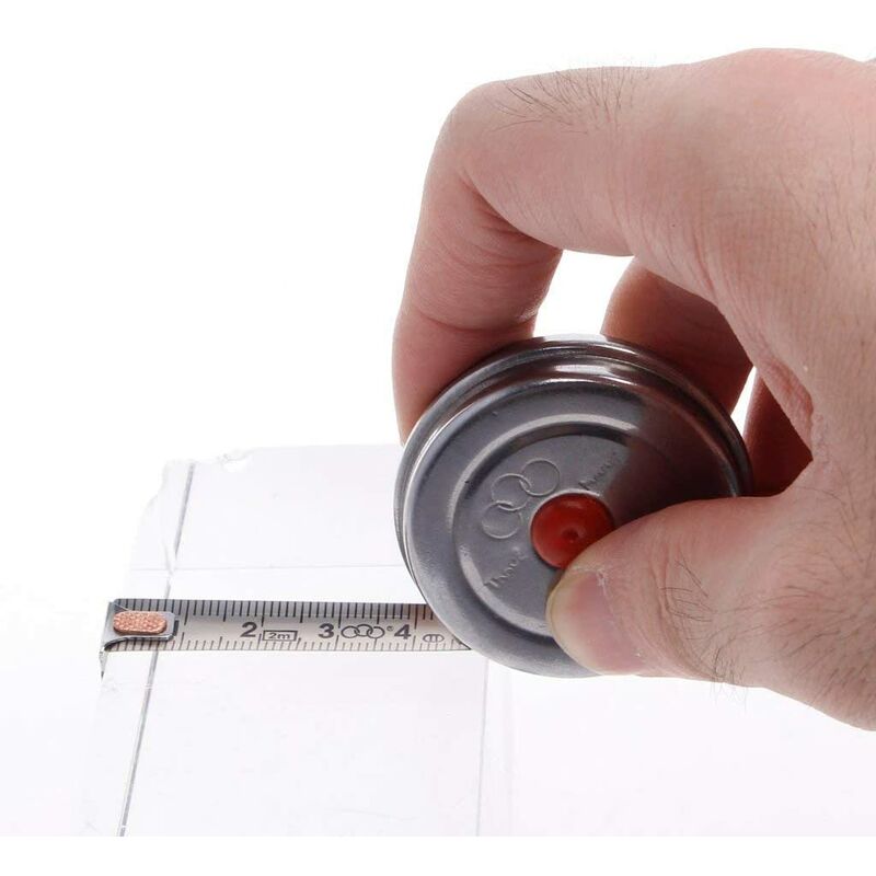 2M Mini Metric Stainless Steel Retractable Tape Measure For Office, Premium Quality Metric V1188-MS-227-1012