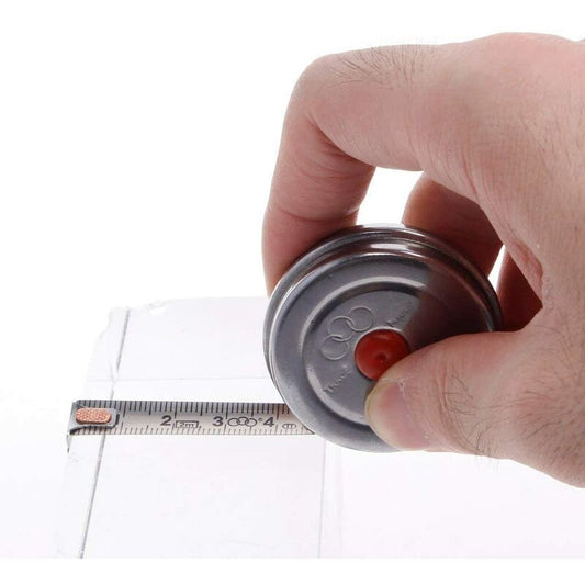 2M Mini Metric Stainless Steel Retractable Tape Measure For Office, Premium Quality Metric V1188-MS-227-1012