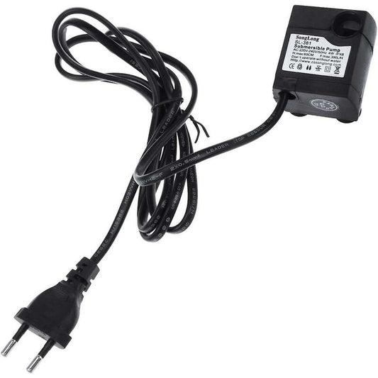 300L/H 5W Ultra Quiet Submersible Water Pump For Fountain Aquarium Pond (Eu Plug) V1188-MS-227-1016