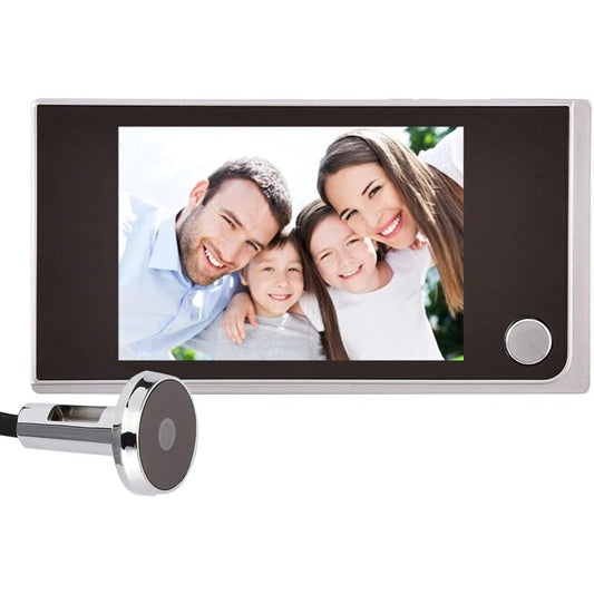 Smart Indoor/Outdoor Peephole Camera Smart Doorbell Security Camera 120 Degree Wide View Digital Door Viewer V1188-MS-227-1017