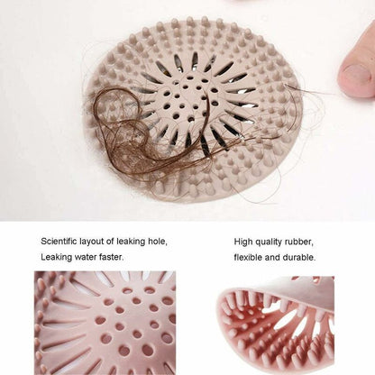 4 pcs Silicone Hair Filter, Universal Drain Protector Device, Can Be Used In Bathroom, Bathtub, Kitchen, Hair V1188-MS-227-1022