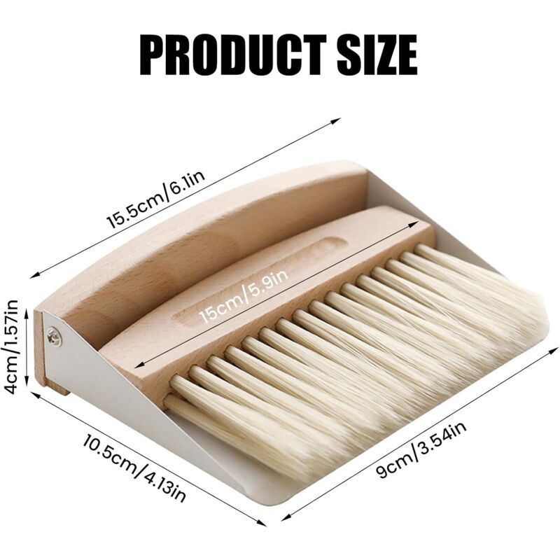 Dustpan And Brush Set, Table Broom, Mini Dustpan And Brush, Mini Dustpan And Brush, Hand Broom With Dustpan, V1188-MS-227-1025