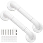 2 Stainless Steel Bathroom Grab Bars, 30Cm V1188-MS-227-1037