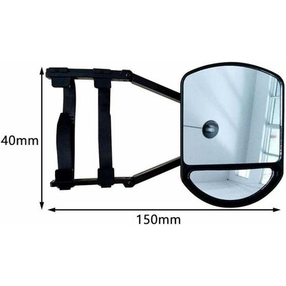 Rearview Mirror, Car Towing Mirror Extended Rearview Mirror Wide Angle Auxiliary Mirror For Car Truck Trailer V1188-MS-227-1039