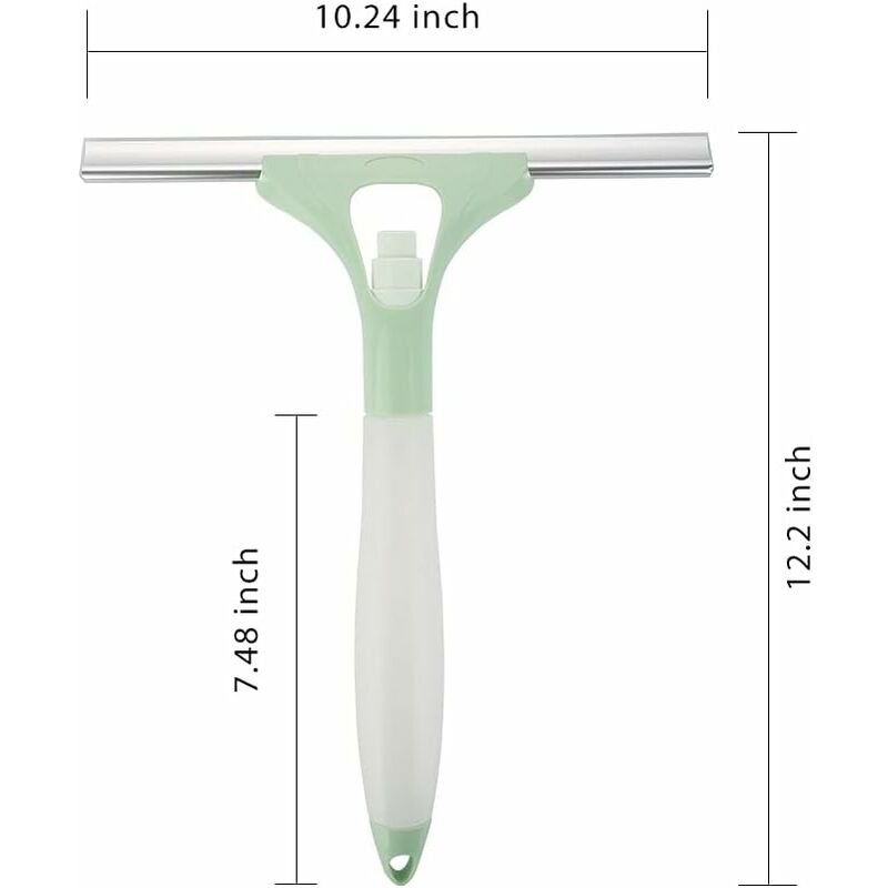 Green Car Window Cleaning Squeegee For Interior And Exterior V1188-MS-227-1041