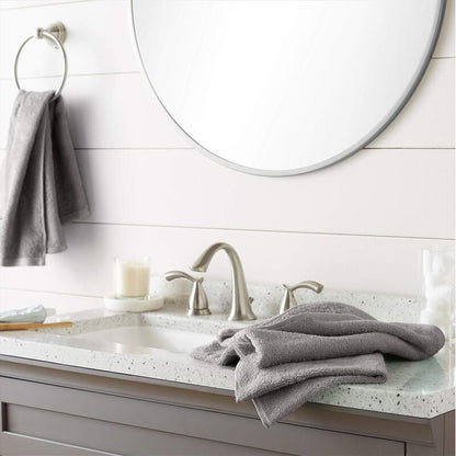 12 pcs Set Small Cotton Napkins, Grey V1188-MS-227-1053