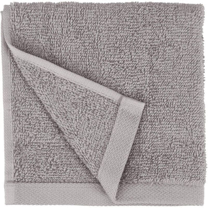 12 pcs Set Small Cotton Napkins, Grey V1188-MS-227-1053