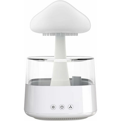 Rain Cloud Humidifier, Essential Oil Diffuser, Cute Mushroom Night Light With 7 Color Changing, Desktop V1188-MS-227-1055