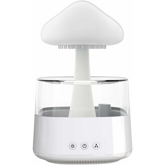 Rain Cloud Humidifier, Essential Oil Diffuser, Cute Mushroom Night Light With 7 Color Changing, Desktop V1188-MS-227-1055