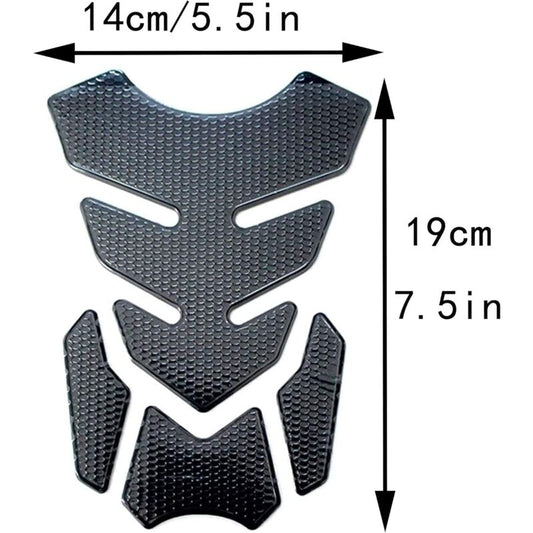 Tank Pad Motorcycle Carbon Fiber Tank Protector Sport Sticker Protective Tank Sticker 3D Motorcycle Tank Gas V1188-MS-227-1056