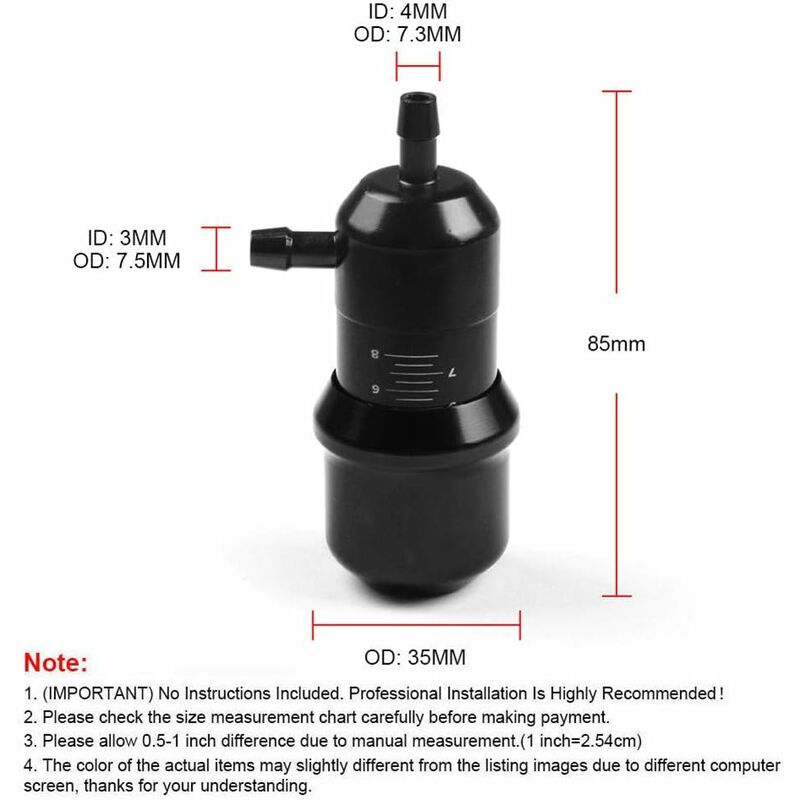 Universal Manual Turbo Boost Controller, Adjustable 0-60 Psi Aluminum Alloy Turbo Engine Controller Regulator V1188-MS-227-1057