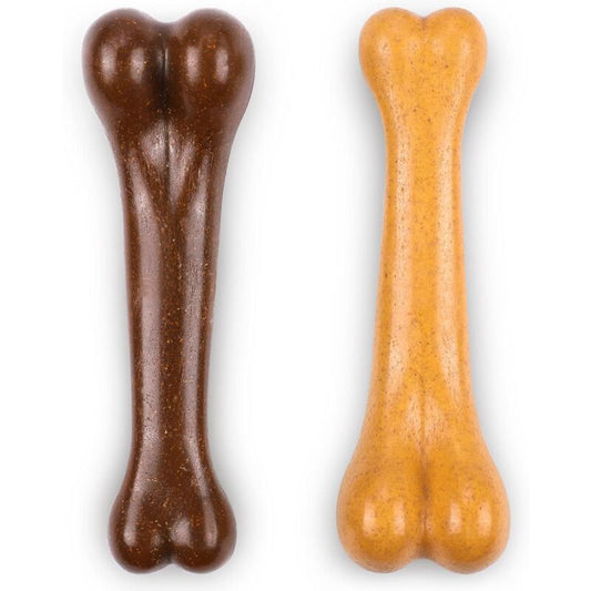 Indestructible Dog Toys, Dog Chew Bones, Light Beef And Bacon Flavor Dog Toys For Large Medium Dogs Dental V1188-MS-227-1072