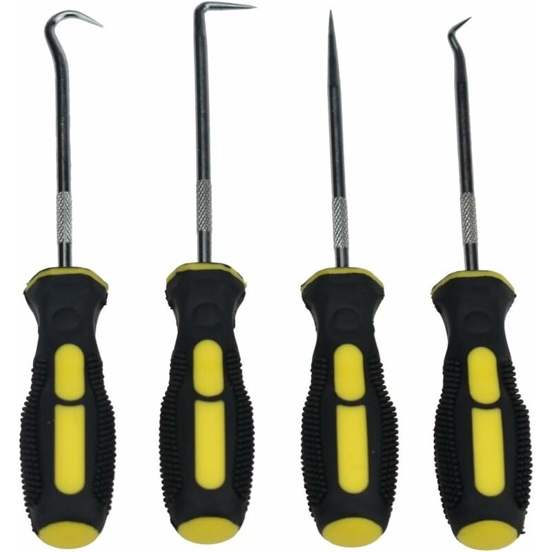 Precision Hook Pick, Oil Seal Hook, High Quality Oil Seal O-Ring Puller, 4 pcs V1188-MS-227-1087