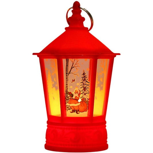 Christmas Lanterns, Vintage Candle With LED Hanging Lamp Fireless Candle Lamp For Christmas Holiday Table V1188-MS-227-1090