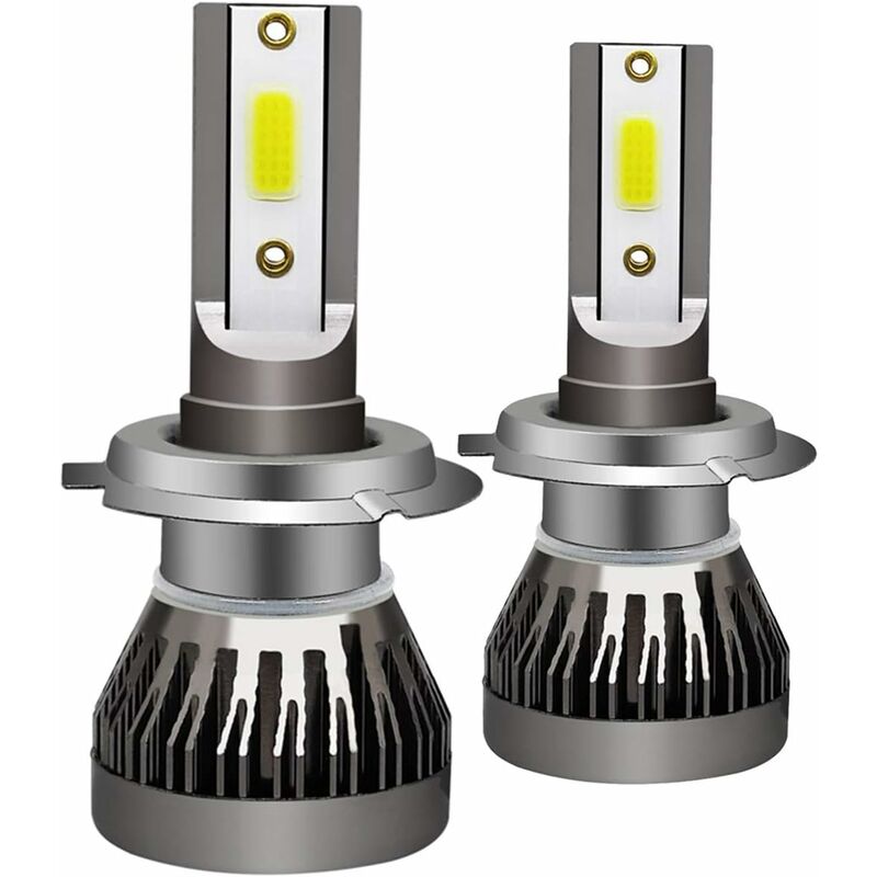 H7 Car Headlight Mini LED Lamp Bulbs Car Headlight Kit 6000K LED Lamp 2 pcs V1188-MS-227-1093