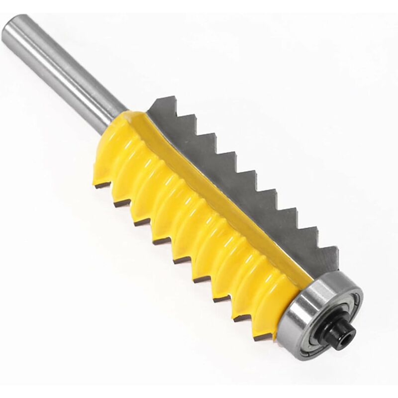 Tenon Cut Woodwork Milling Cutter Power Tool Finger Glue Joint ROuter Bit With 8Mm Shank, ROuter Bit V1188-MS-227-1096