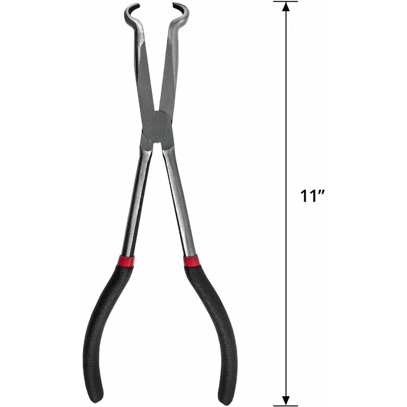 Long Reach Pliers, Ring Tip Pliers, 280Mm, For Car V1188-MS-227-1100
