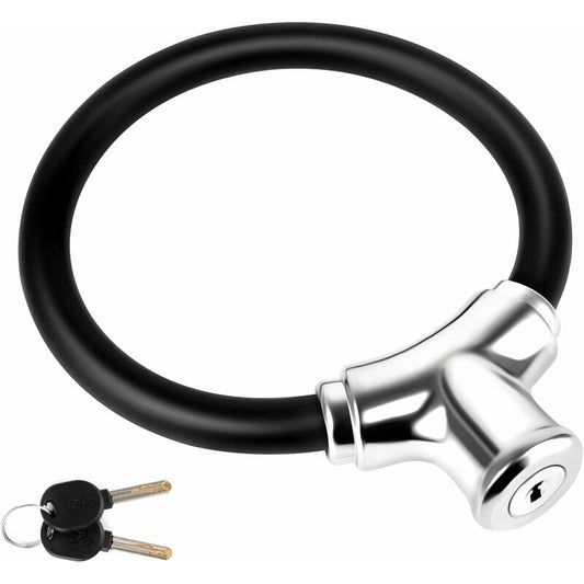 Bicycle Lock Zinc Alloy Bike Lock Universal Portable High Security Bicycle Lock Anti-Theft Bike Cable Mount V1188-MS-227-1102