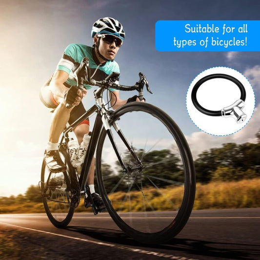 Bicycle Lock Zinc Alloy Bike Lock Universal Portable High Security Bicycle Lock Anti-Theft Bike Cable Mount V1188-MS-227-1102