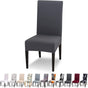 Stretch Chair Covers 6 pcs Set Dining ROom Chair Covers Universal Washable Modern Chair Covers For Dining V1188-MS-227-1109