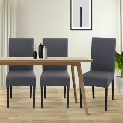 Stretch Chair Covers 6 pcs Set Dining ROom Chair Covers Universal Washable Modern Chair Covers For Dining V1188-MS-227-1109