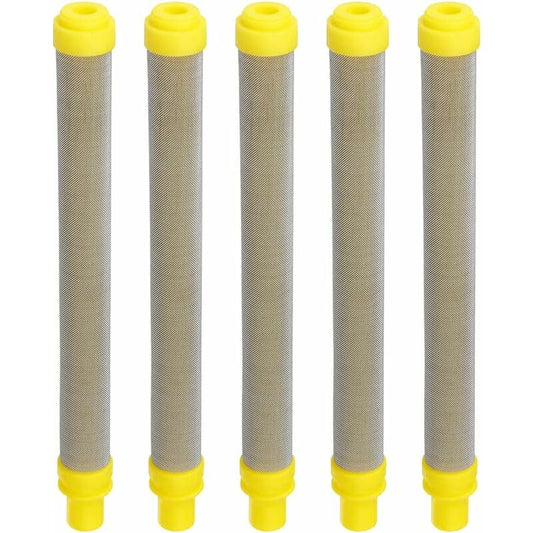 5 pcs 100 Mesh Filters For Wagner Airless Paint Spray Guns Stainless Steel Filter Elements For Wagner Airless V1188-MS-227-1110