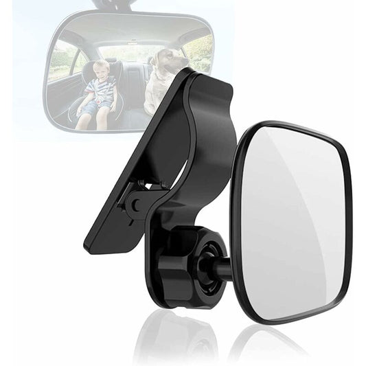 Baby Car Mirror, 360 degrees ROtation Car Rear View Mirror, Baby Rear View Mirror With Clip, Baby Monitor For V1188-MS-227-1119